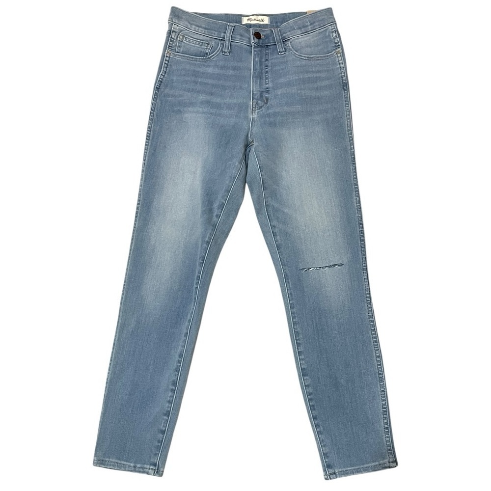 Madewell Light Blue High-Rise Skinny Jeans